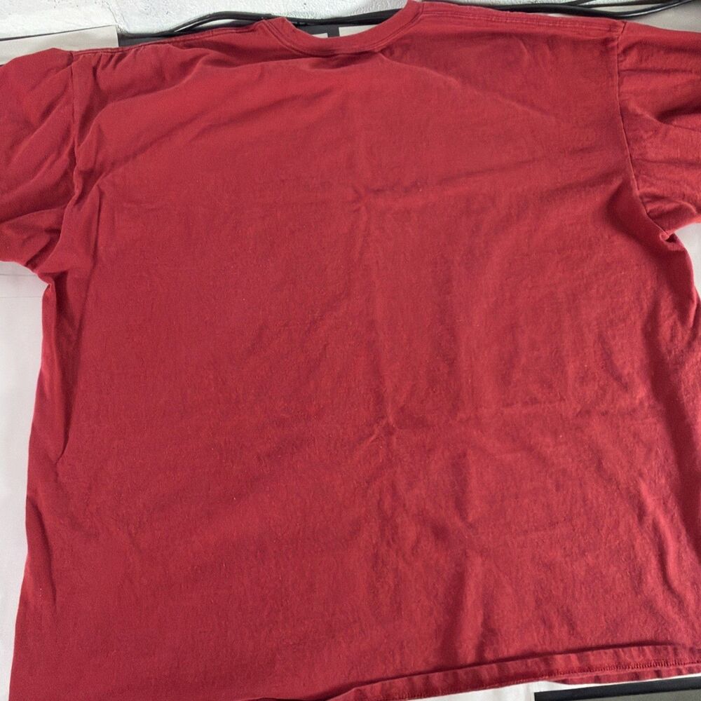 Vintage Nike Alabama Crimson Tide Roll Tide Football T-Shirt Red XXL - Picture 5 of 5